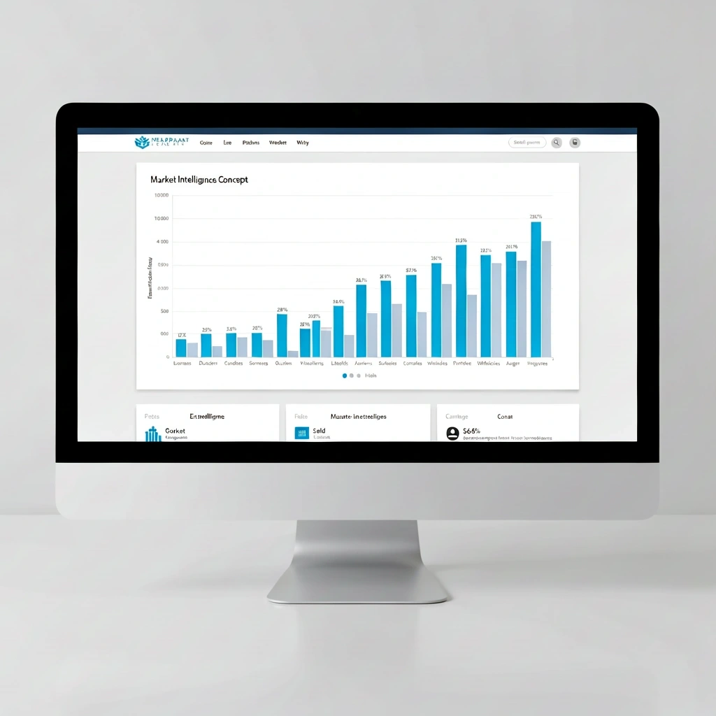 Market Intelligence Concept